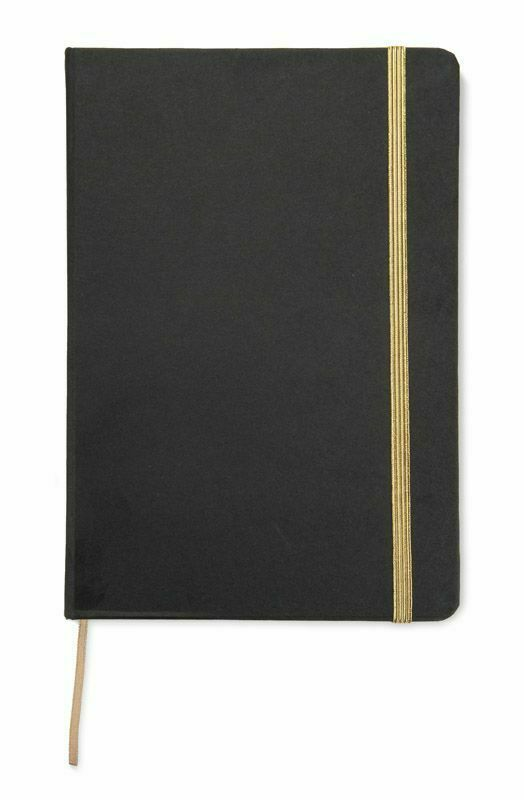 Notes KORYO A5 złota gumka 1