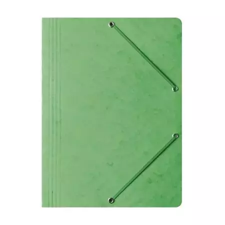 Teczka z gumką BANTEX preszpanowa A4 zielona 1