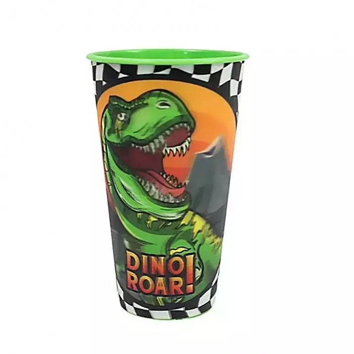 Kubek plastikowy Dinosaurs Roar z efektem 3D 480ml 1
