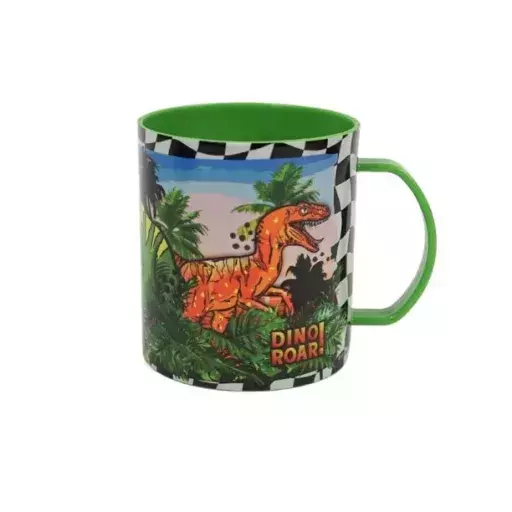 Kubek dziecięcy z uchwytem 340ml Dinosaur Roar 1