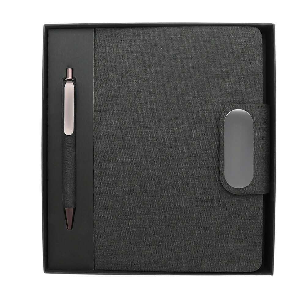 ZESTAW NOTES + DŁUGOPIS I01.4567.90 SZARY 1