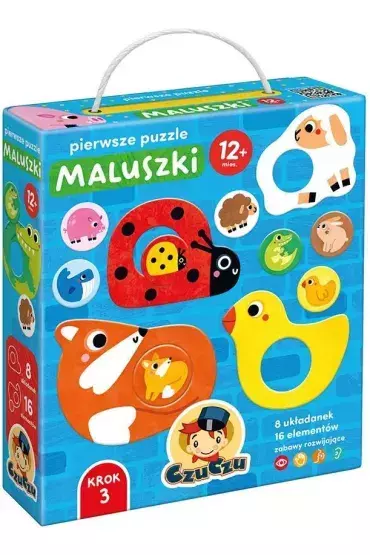 CzuCzu Pierwsze puzzle Maluszki 94058 1