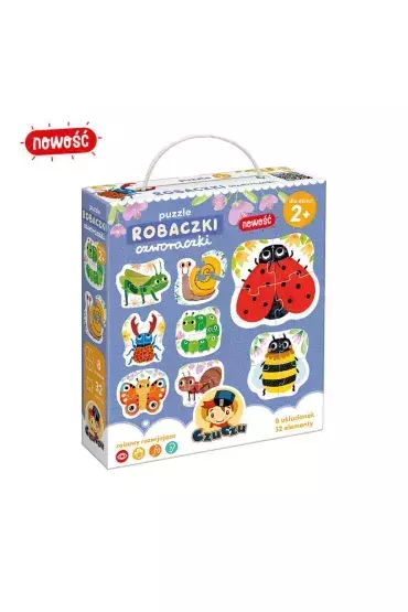 CzuCzu puzzle Robaczki czworaczki 91828 1