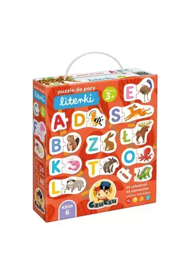 CzuCzu puzzle do pary literki 93679 1