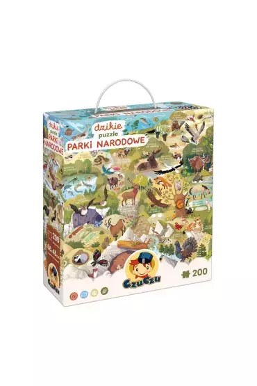 CzuCzu Dzikie puzzle Parki Narodowe 92498 1