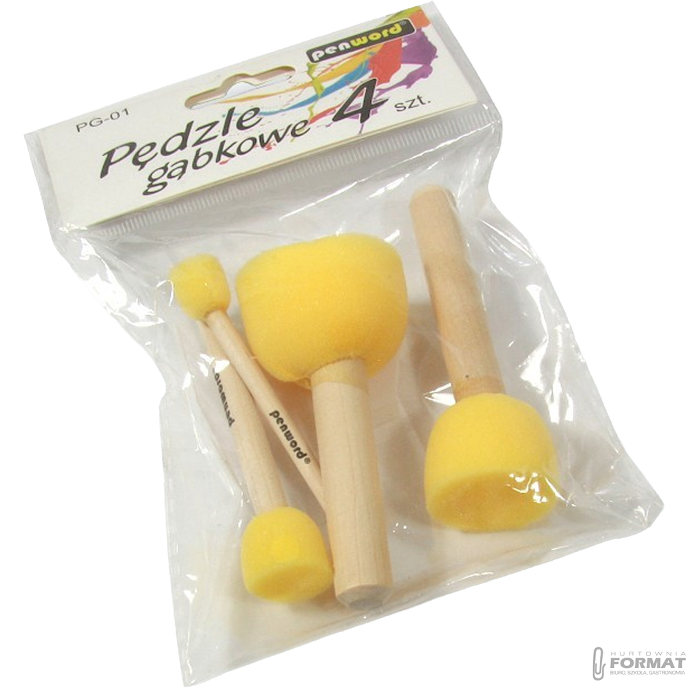PĘDZLE GĄBKOWE PG-01 a'4 1