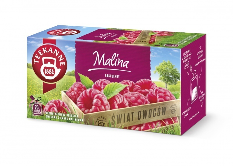 Herbata Ekspresowa Teekanne Malinowa Rasberry 20t 1