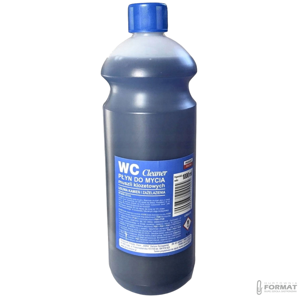 Wc Cleaner kwas płyn do mycia ubikacji silny na osady 1l 1