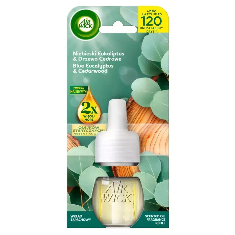 Air Wick elektryczny wkład 19ml Niebieski Eukalipt 1