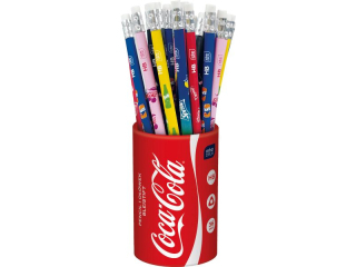 OŁOWEK Z GUMKĄ COCA COLA MIX 1