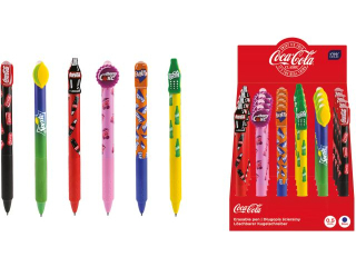 DŁUGOPIS ŚCIERALNY COCA COLA MIX 1