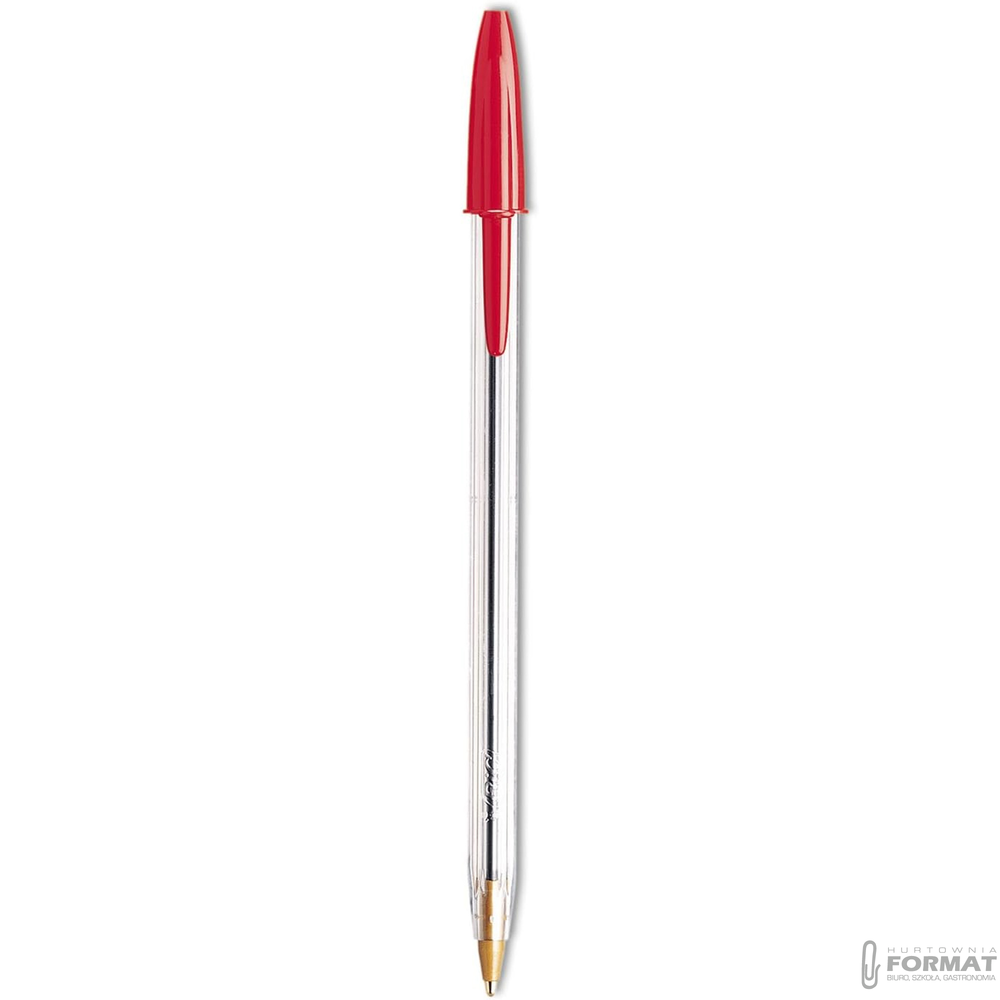 DŁUGOPIS BIC CRISTAL CZERWONY 1