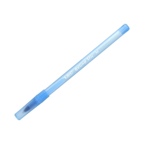 DŁUGOPIS BIC ROUND STICK GRIP MEDIUM NIEBIESKI 1