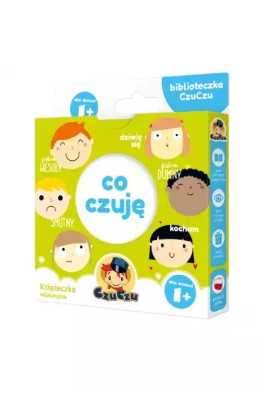 Książka Biblioteczka CzuCzu. Co czuję 1