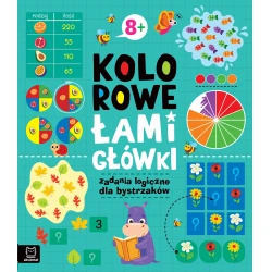 Kolorowe łamigłówki. Zadania logiczne dla bystrzak 1