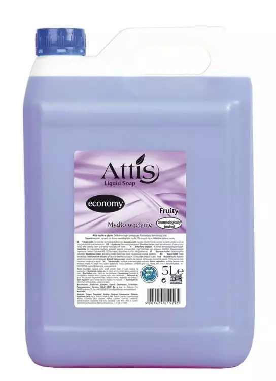 Mydło w płynie Fruity GOLD DROP ATTIS Economy 5L 1