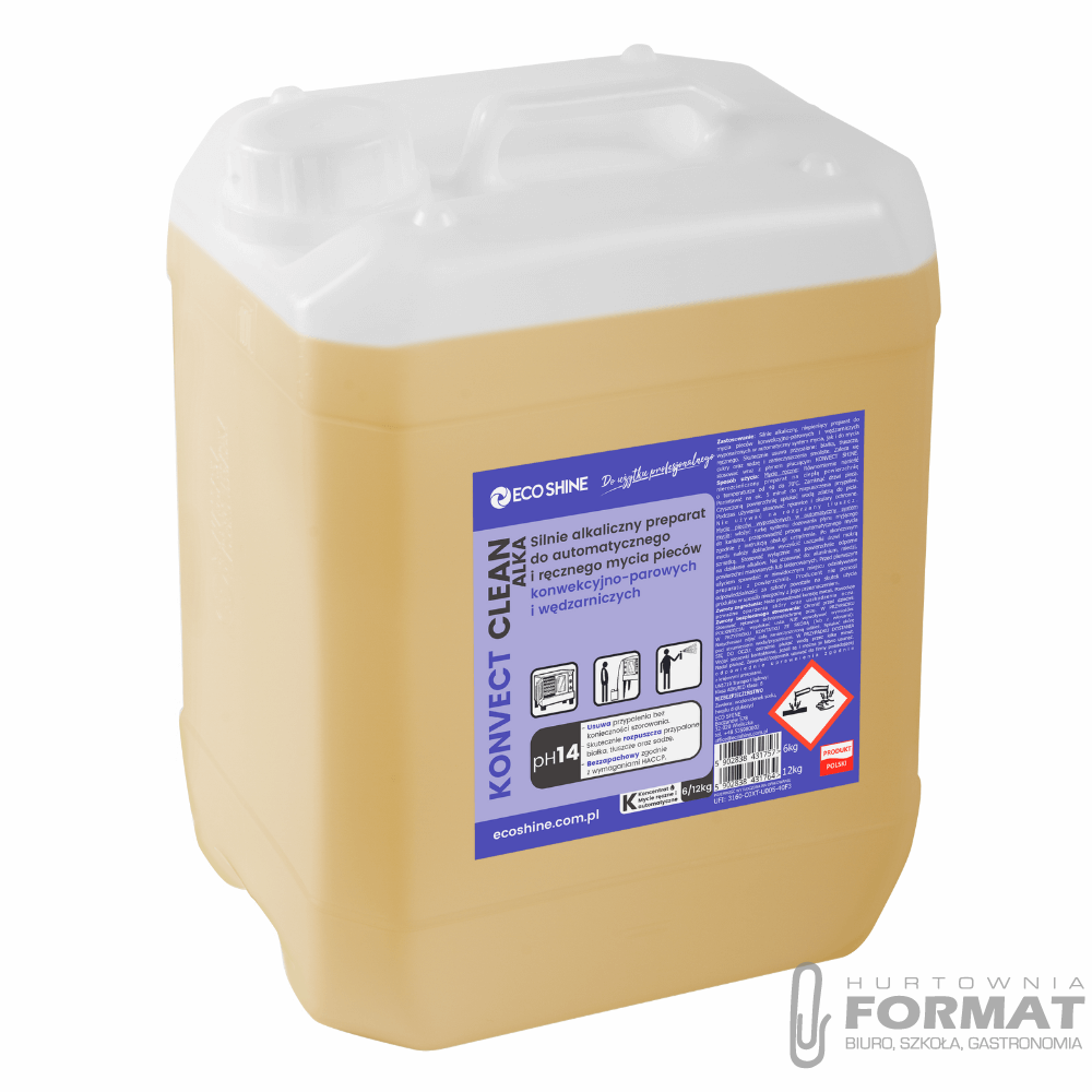 ECOSHINE KONVECT CLEAN ALKA 12kg 1