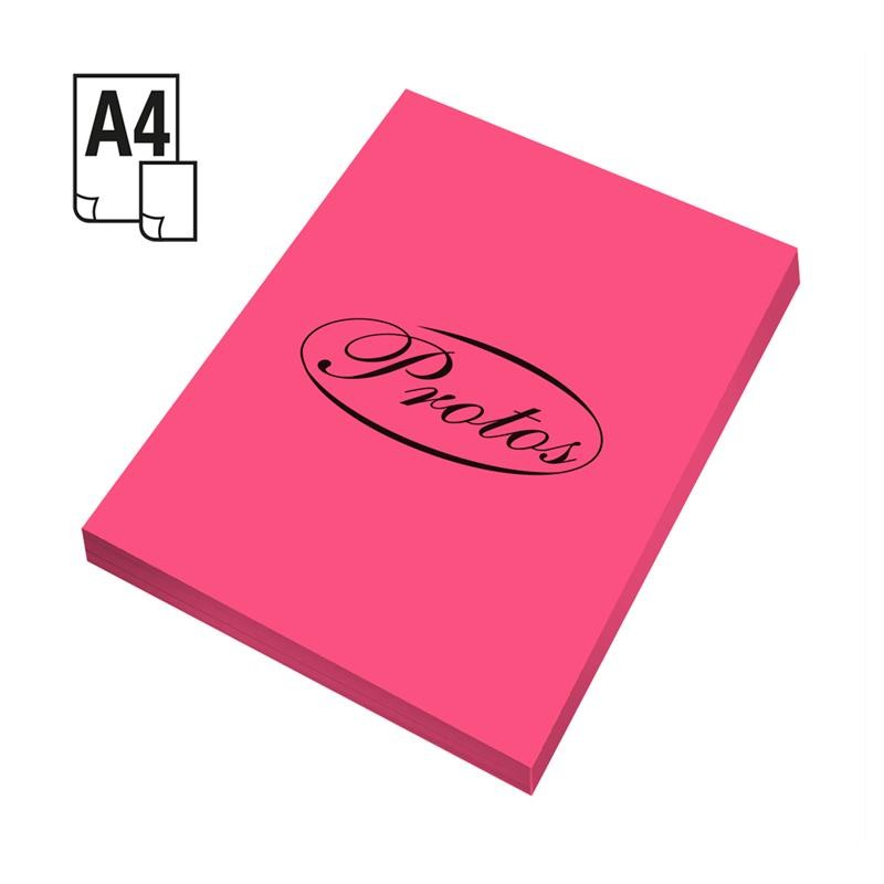 PAPIER KSERO KOLOR RÓŻOWY FLUO PROTOS 1