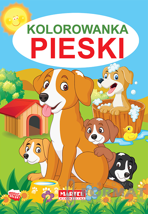 Kolorowanka Pieski 1