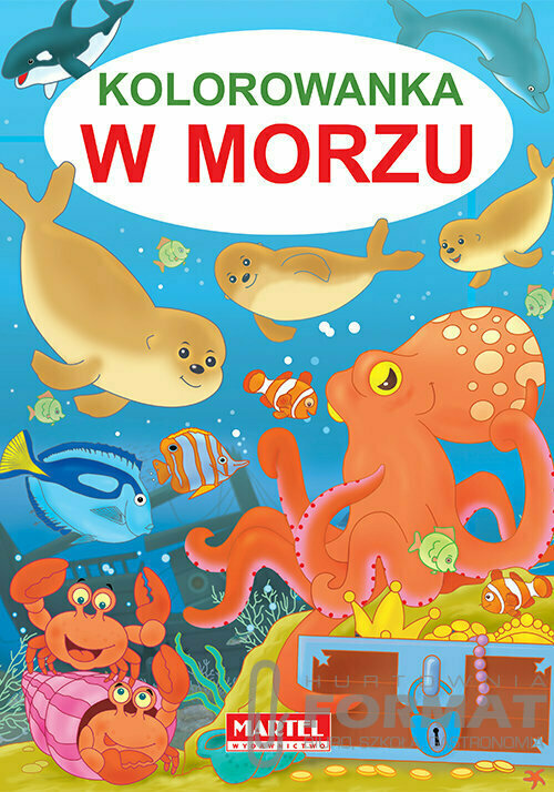 Kolorowanka. W morzu 1