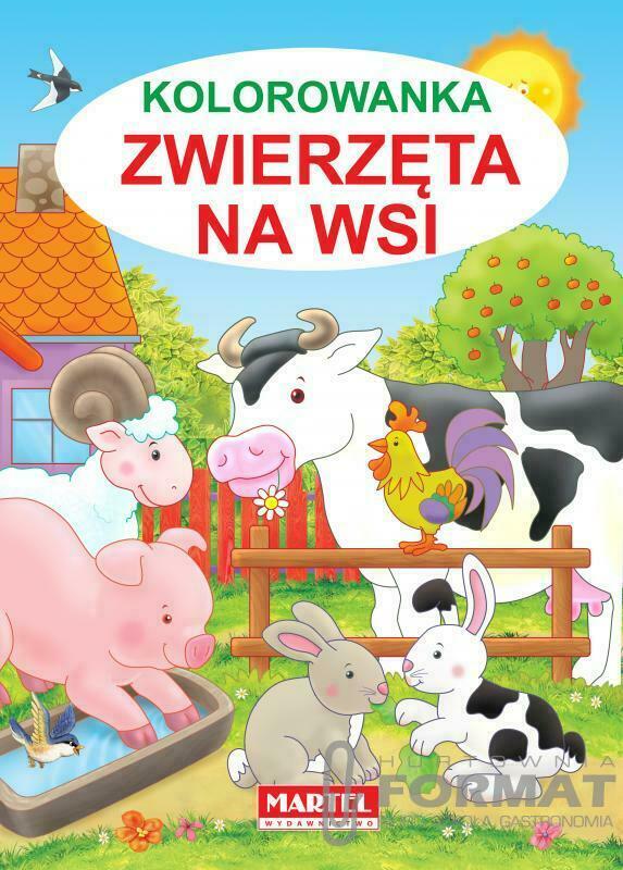 KOLOROWANKA ZWIERZĘTA NA WSI 1