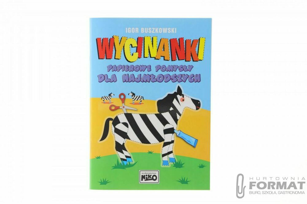 Książeczka edukacyjna Niko Wycinanki. Papierowe pomysły dla najmłodszych. 1