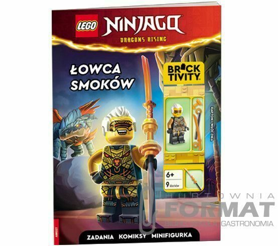 Książeczka edukacyjna Ameet LEGO® NINJAGO® Łowca smoków (KSS 1601) 1