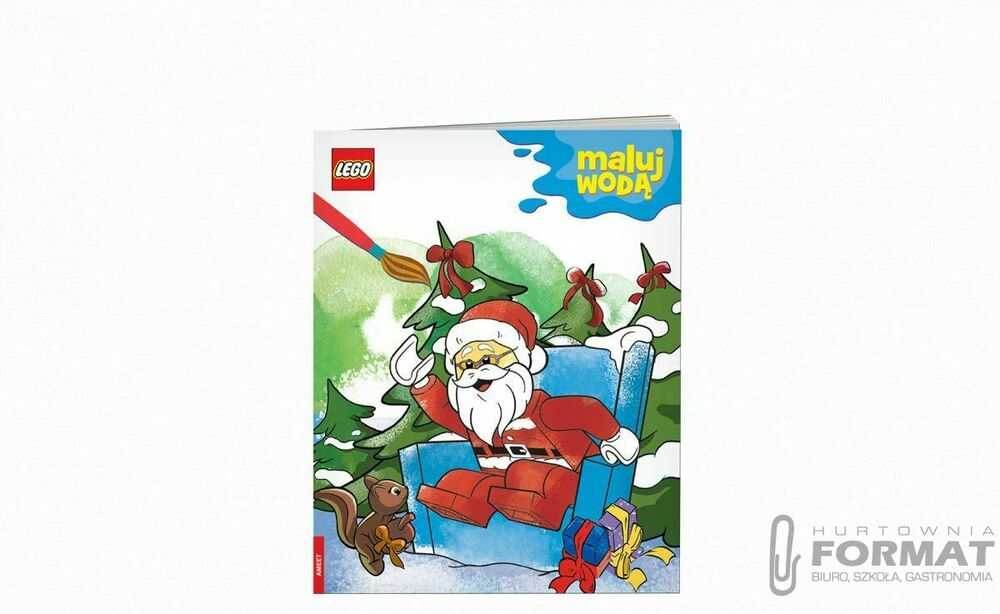 Książeczka Maluj wodą. LEGO MASTER BRAND MW-6601 1