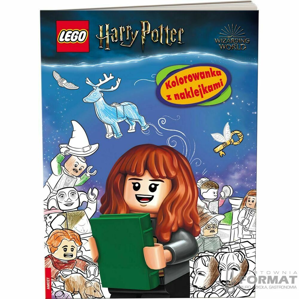 Kolorowanka z naklejkami LEGO Harry Potter NA-6402 1