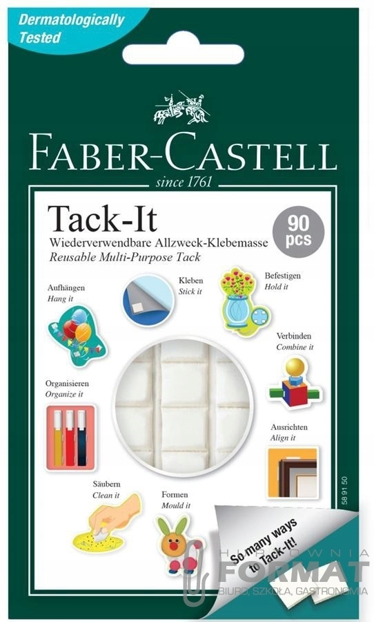 Masa mocująca Faber-Castell 50 g, biała 1