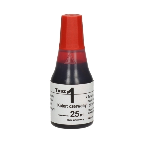 TUSZ COLOP JEDYNKA 25ML CZERWONY 1