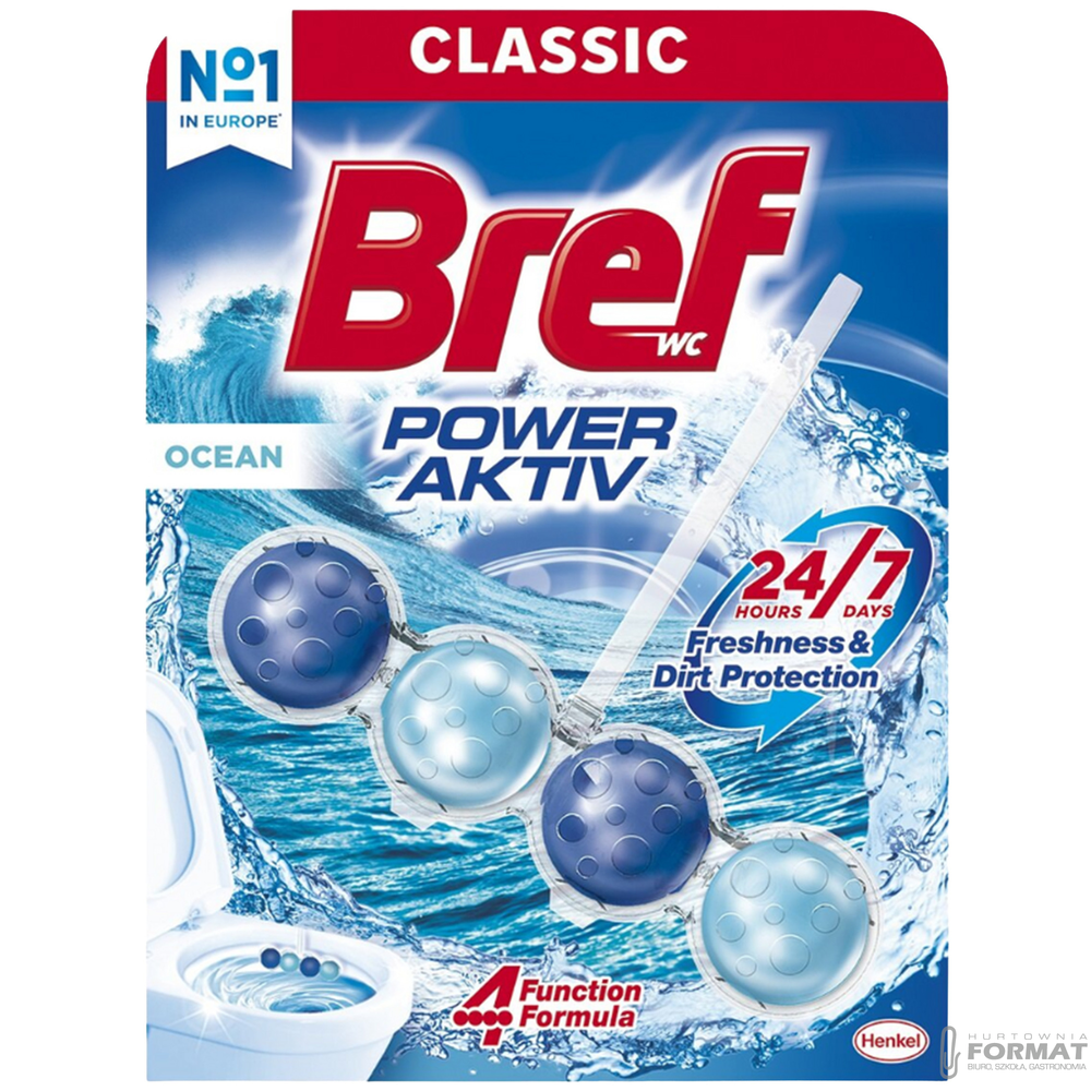 KOSZYK DO WC KULKI BREF OCEAN 1