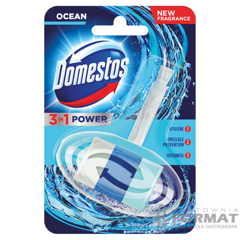 KOSZYK DO WC DOMESTOS 40G ATLANTIC FRESH 3W1 1