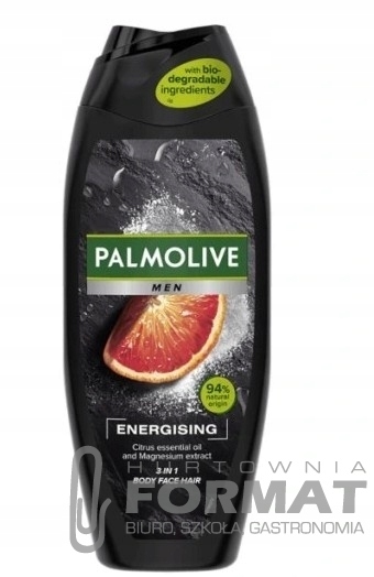 PALMOLIVE MEN ENERGISING 3W1 ŻEL POD PRYSZNIC 500 1