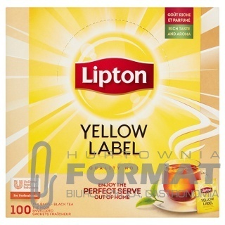 Herbata Lipton Yellow Label 100 saszetek 1