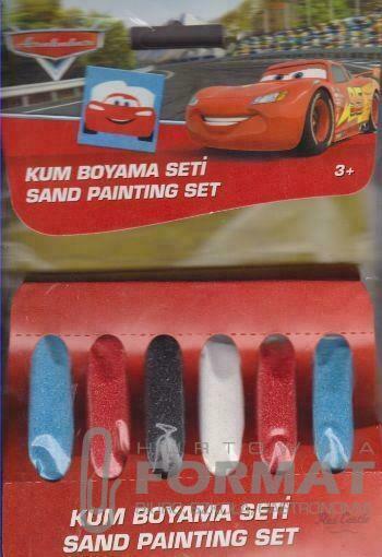 KOLOROWY PIASEK CARS MINI 1