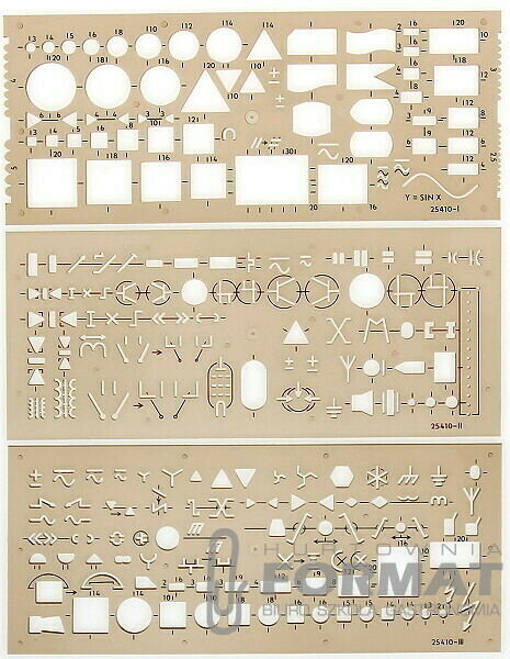 SZABLON ELEKTROTECHNICZNY KOHINOR 703071 1