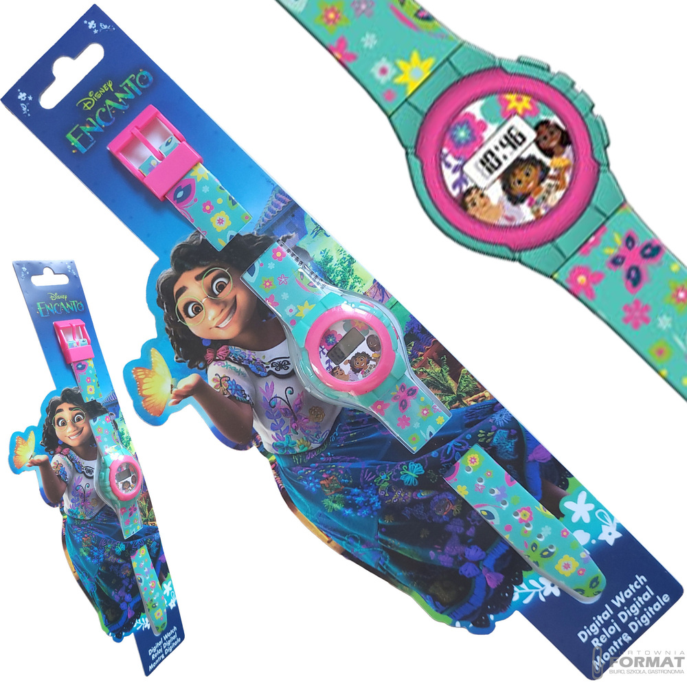 ZEGAREK CYFROWY DLA DZIECI ENCANTO KE02 ECO KIDS EUROSWAN 1