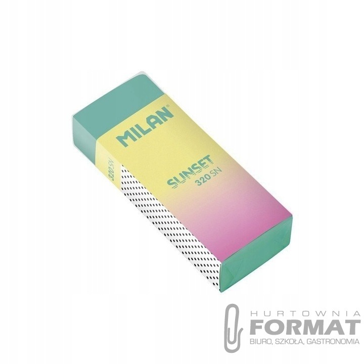 Gumka Milan 320 Sunset plastikowa 1