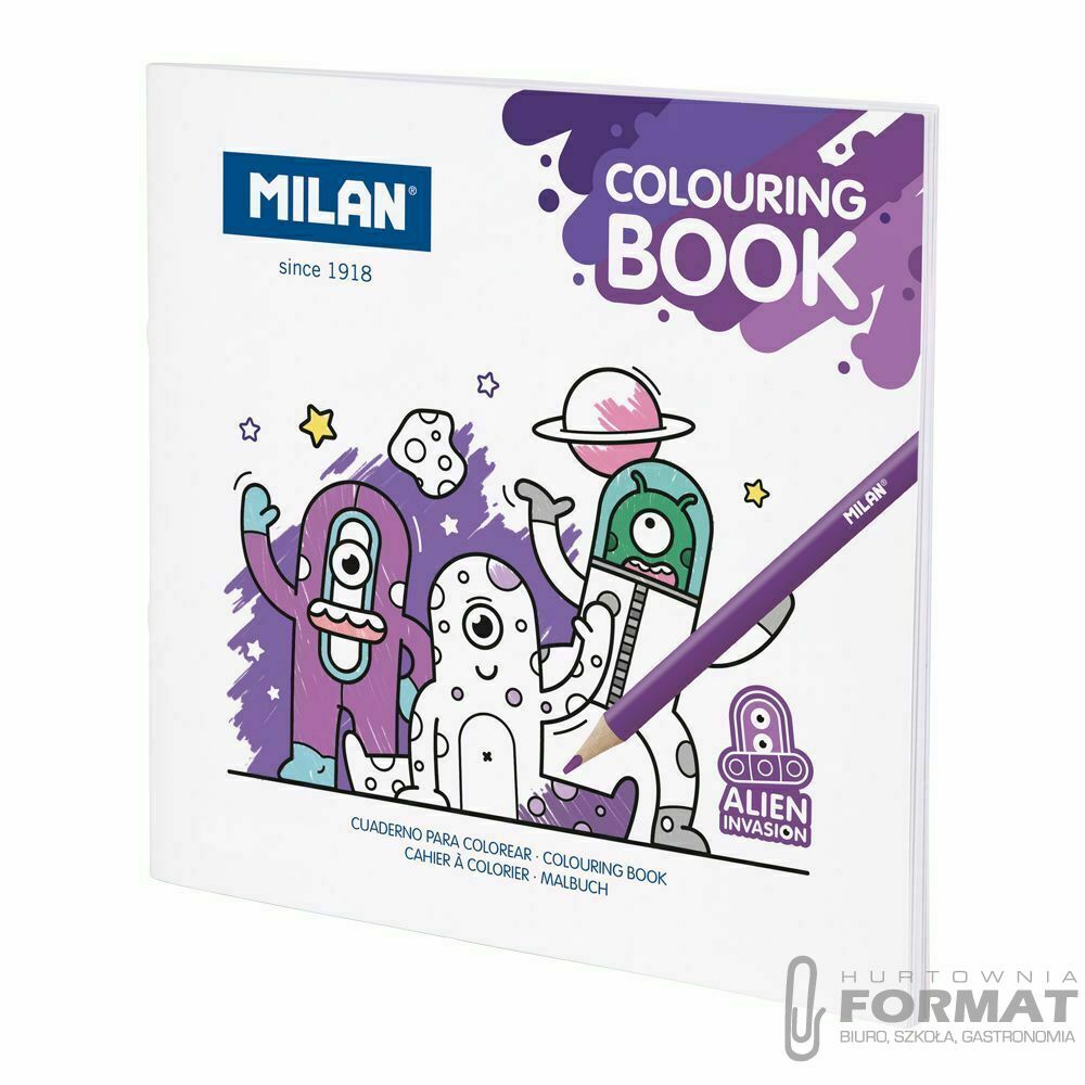 Kolorowanka Milan Inwazja obcych (54218GC06) 1