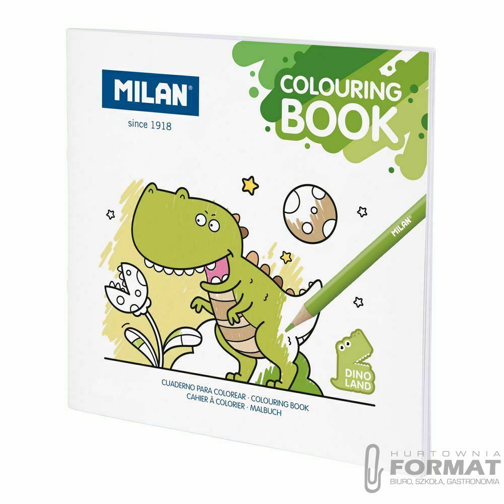 Kolorowanka Milan Kraina Dinozaurów (54218GC03) 1