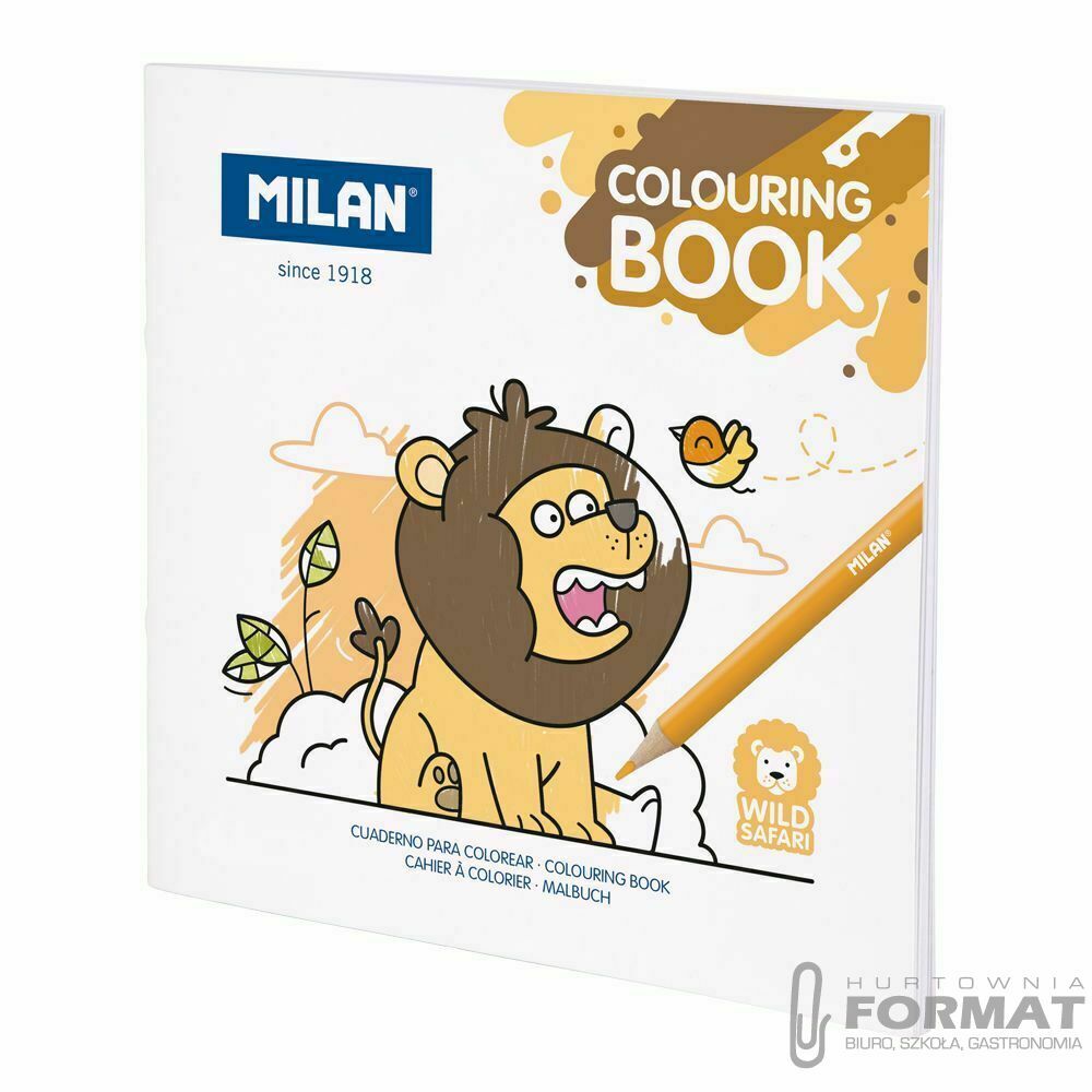 Kolorowanka Milan Dzikie Safari (54218GC01) 1