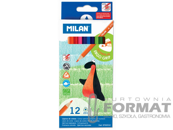KREDKI MILAN TRÓJKĄTNE 0722312 1