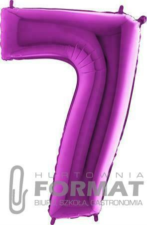Balon Grabo Cyfra 7 Fioletowy 40"/102 cm 1