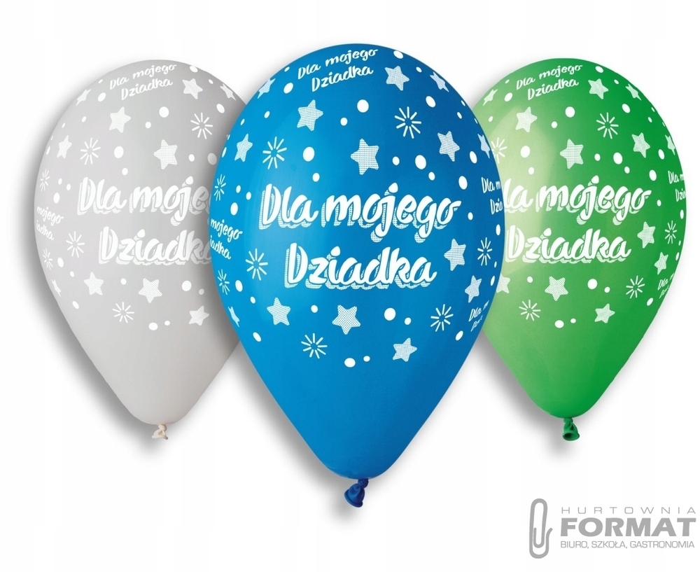 BALONY premium DLA MOJEJ DZIADKA dzień dziadka x5 1