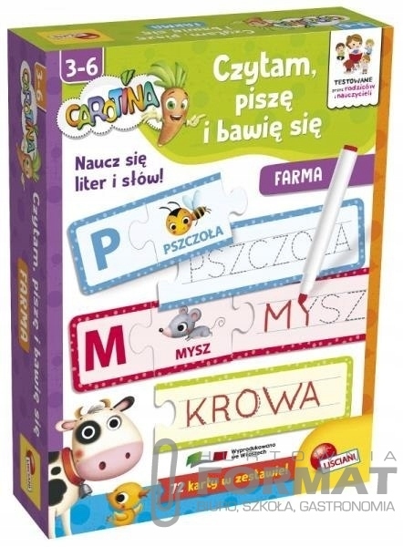 Carotina Bawię się, czytam i piszę Farma 79940 1