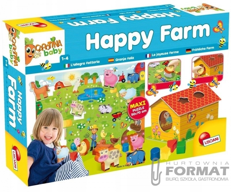 Carotina Baby Szczęśliwa farma 72248 LISCIANI 1