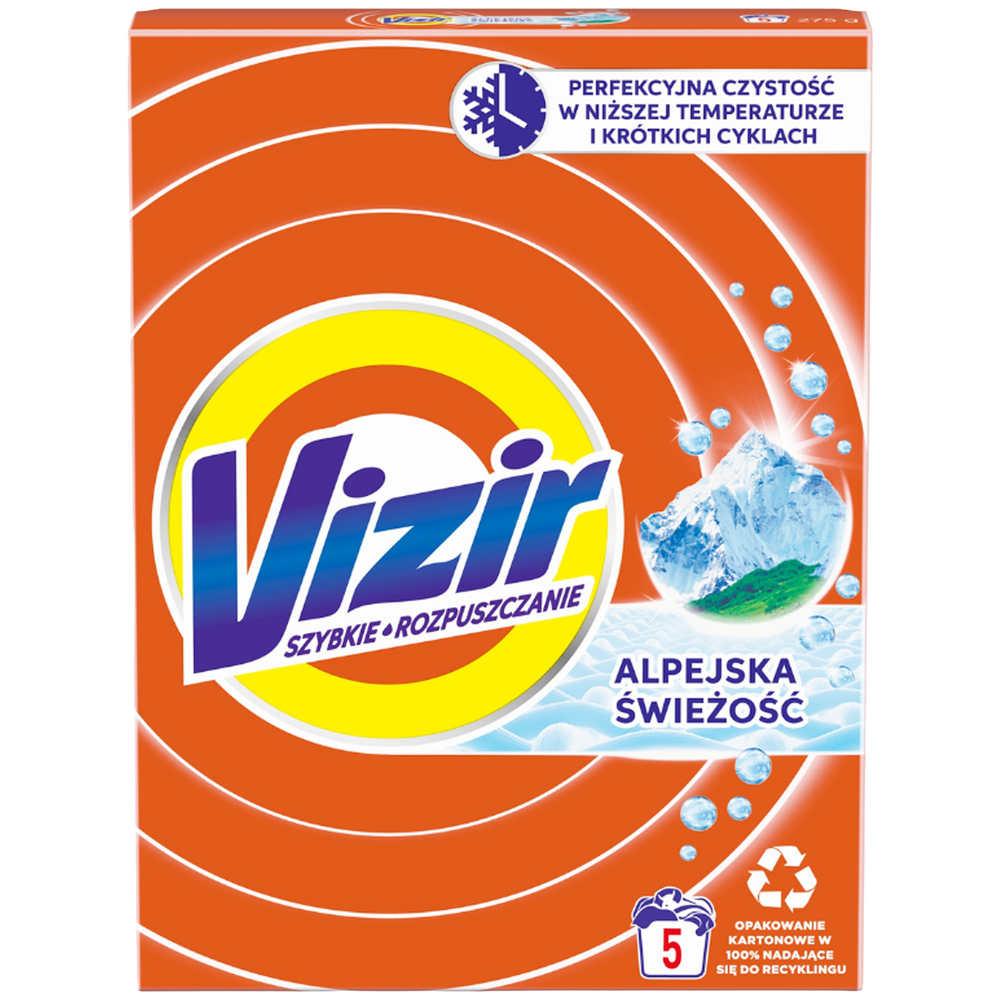 PROSZEK DO PRANIA VIZIR 275G ALPINE FRESH 1