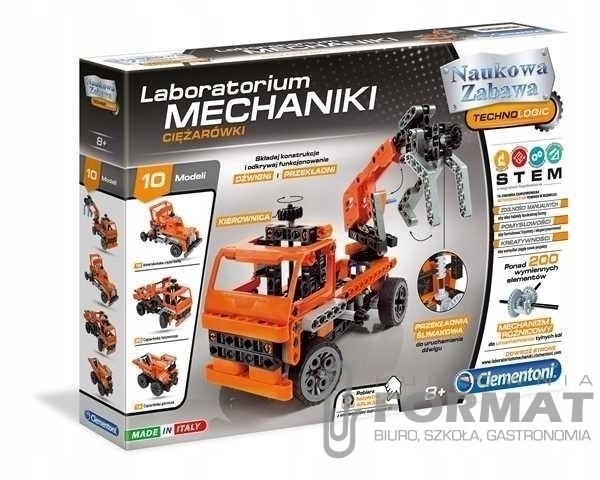 Clementoni Laboratorium Mechaniki - Ciężarówki 609 1