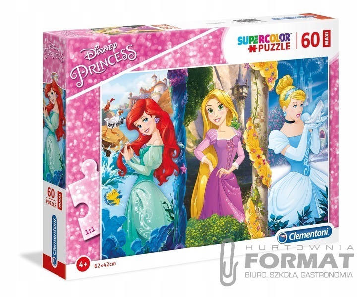 Clementoni Puzzle 60el Maxi Princess 26416 1